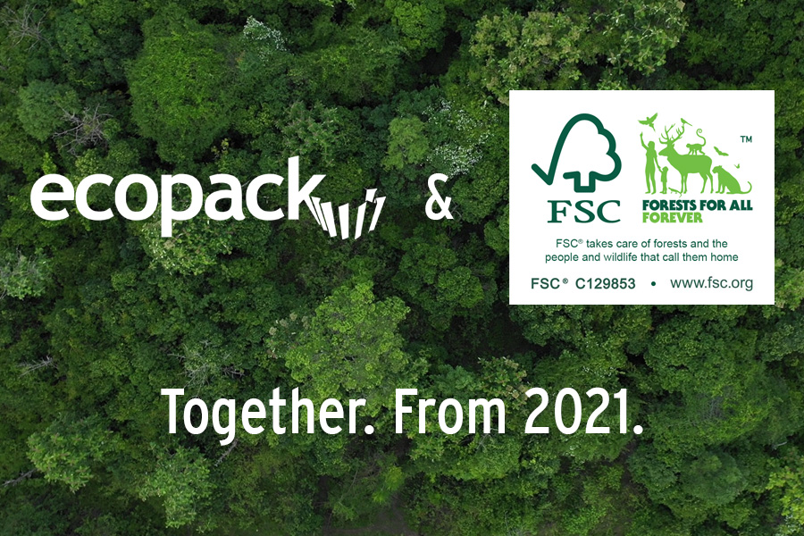 ecopack and fsc together since 2021